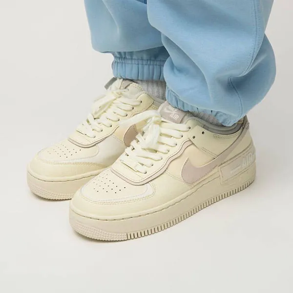 Giày Thể Thao Nike Wmns Air Force 1 Shadow 'Coconut Milk' CU8591-102 Màu Trắng Sữa Size 38 - Giày - Vua Hàng Hiệu