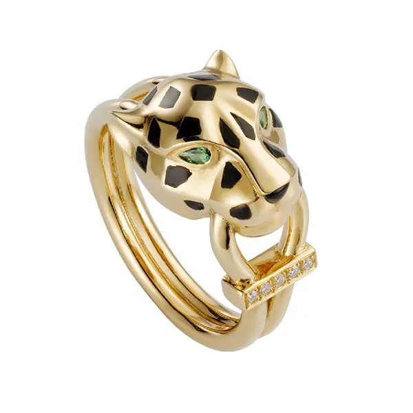 Nhẫn Jewery Luxury Panthere De Ring B4096700 Vàng Hồng - Trang sức - Vua Hàng Hiệu
