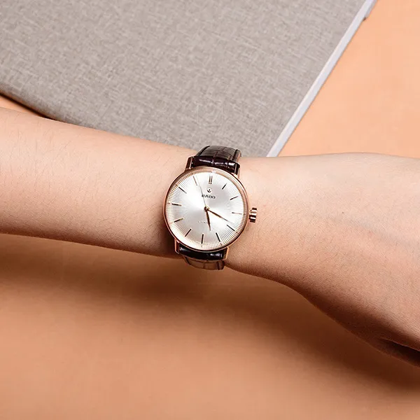 Đồng Hồ Rado Coupole Classic Automatic Watch 31.8mm R22865115 Màu Nâu - Đồng hồ - Vua Hàng Hiệu