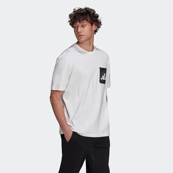 Áo Phông Adidas Short Sleeve Graphic Tshirt GU3634 Màu Trắng Size S - Thời trang - Vua Hàng Hiệu