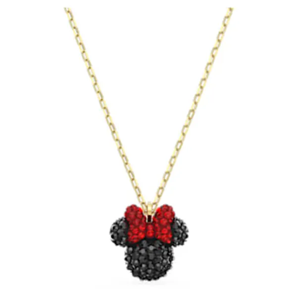 Dây Chuyền Swarovski Minnie Pendant, Black, Gold-tone Plated 5566693