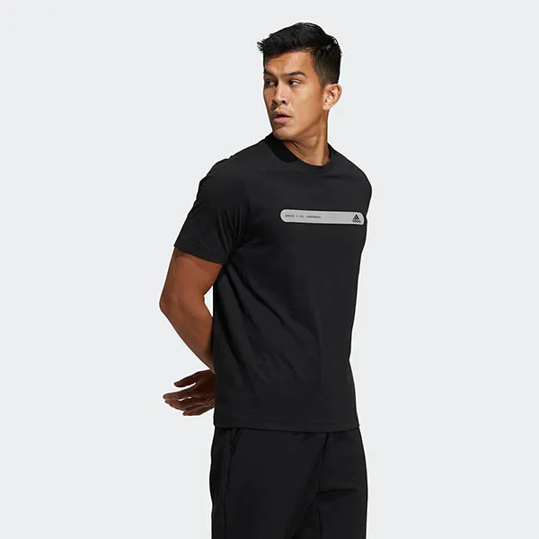 Áo Thun Nam Adidas TH Ref Bar Tshirt Màu Đen Size S
