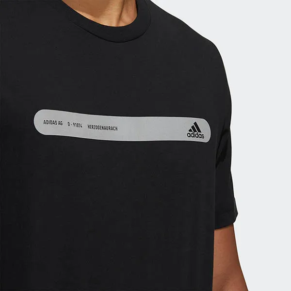 Áo Thun Nam Adidas TH Ref Bar Tshirt Màu Đen Size S