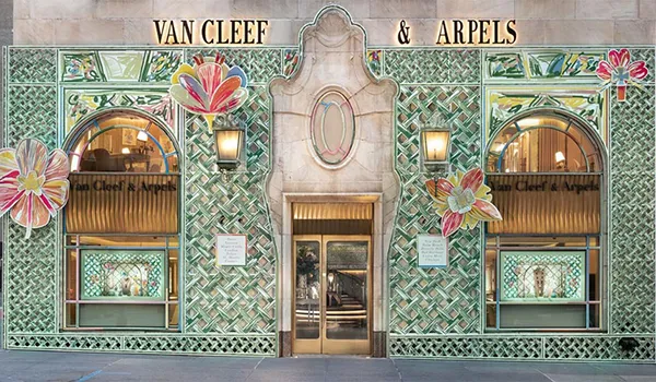 Dây Chuyền Nữ Van Cleef & Arpels Alhambra Vintage Rose Gold Màu Vàng Hồng (Chế Tác) - 1