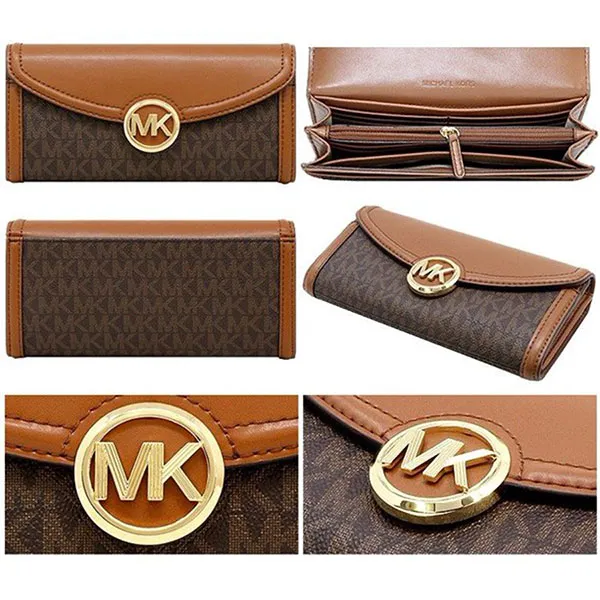 Ví Nữ Michael Kors MK Fulton 35F9GFTE3B Màu Nâu