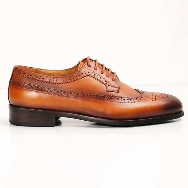 Giày Tây Be Classy Classic Brogues Derby - DB18 Màu Nâu Vàng