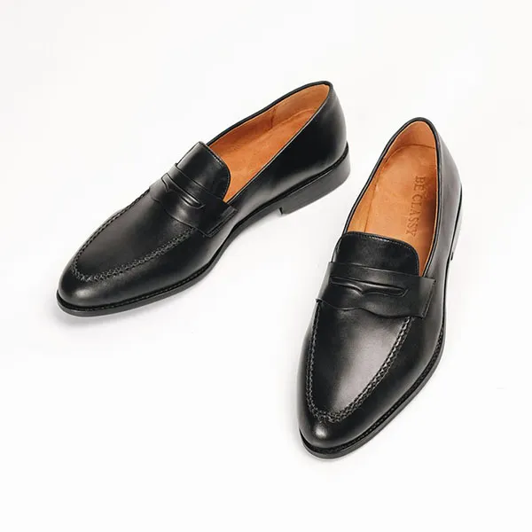 Giày Tây Be Classy Classic Loafers - LF02 Màu Đen - Giày - Vua Hàng Hiệu