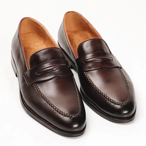 Giày Tây Be Classy Classic Loafers - LF02 Màu Nâu - Giày - Vua Hàng Hiệu