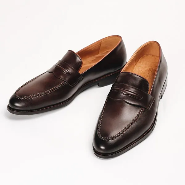 Giày Tây Be Classy Classic Loafers - LF02 Màu Nâu - Giày - Vua Hàng Hiệu