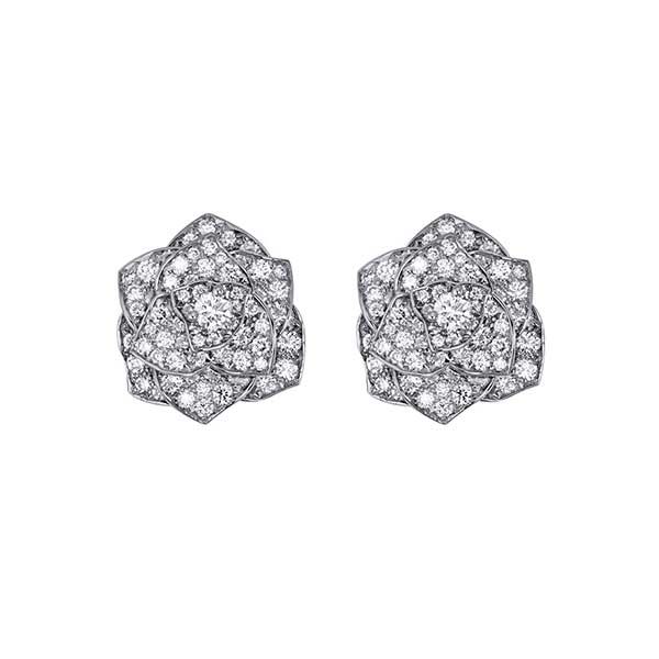 Khuyên Tai Piaget White Gold Diamond Earrings G38U0072 Vàng Trắng - 2