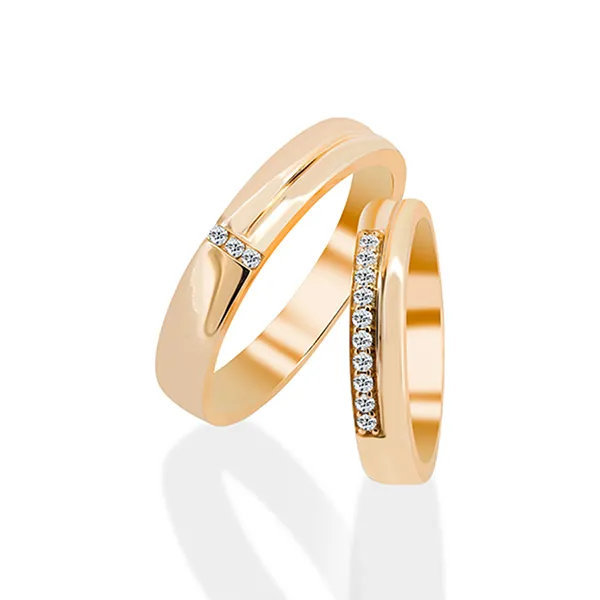 Nhẫn Cưới Jemmia Diamond Moissanite 14K NC2021061957 Màu Vàng (Giá Chưa Bao Gồm Đá Chủ) - Trang sức - Vua Hàng Hiệu