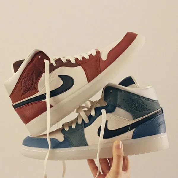 Giày Nike Wmns Air Jordan 1 Mid Anti Gravity Machines DM9601-200 Phối Màu - Giày - Vua Hàng Hiệu