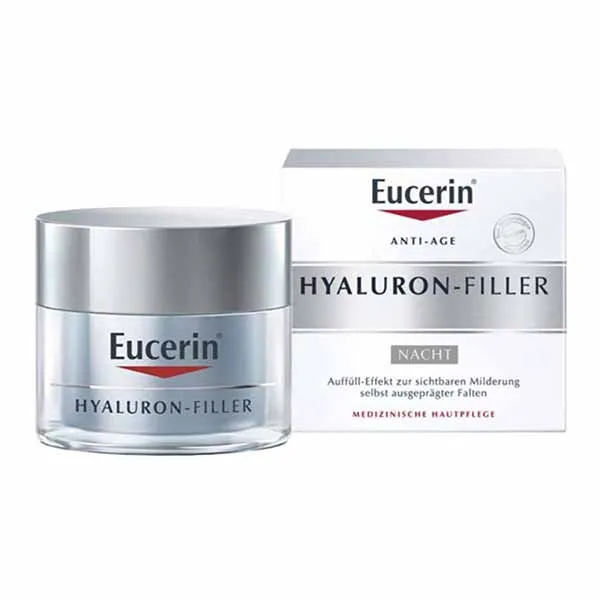 Kem Dưỡng Trẻ Hóa Da Ban Đêm Eucerin Hyaluron Filler Nacht 50ml