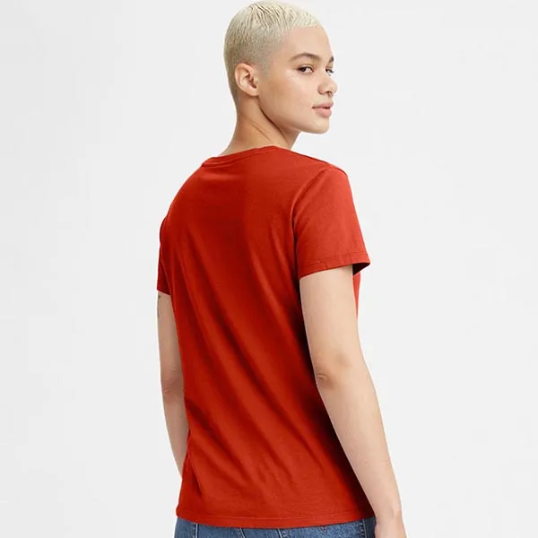 Áo Phông Levi's The Perfect Tee Seasonal Poster Logo Enamel 17369-1815 Màu Đỏ - Thời trang - Vua Hàng Hiệu