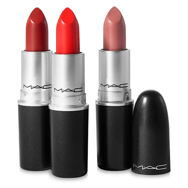 Set 3 Thỏi Son MAC Frosted Firework Sleigh All Day Lipstick - Son Môi - Vua Hàng Hiệu
