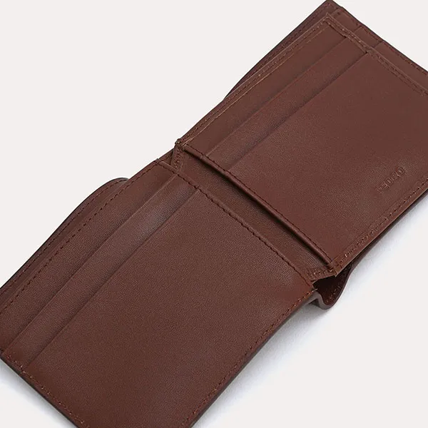 Ví Nam Pedro Textured Leather Bi-Fold Wallet with Flip PM4-15940200 Màu Nâu