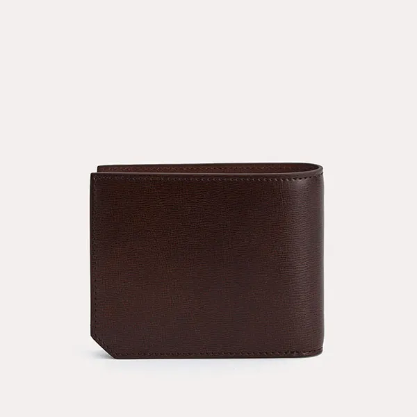 Ví Nam Pedro Textured Leather Bi-Fold Wallet with Flip PM4-15940200 Màu Nâu