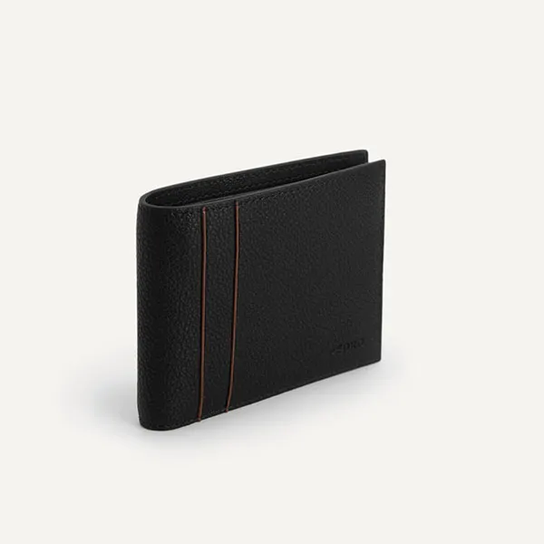 Ví Nam Pedro Textured Leather Bi-Fold Wallet PM4-15940210 Màu Đen