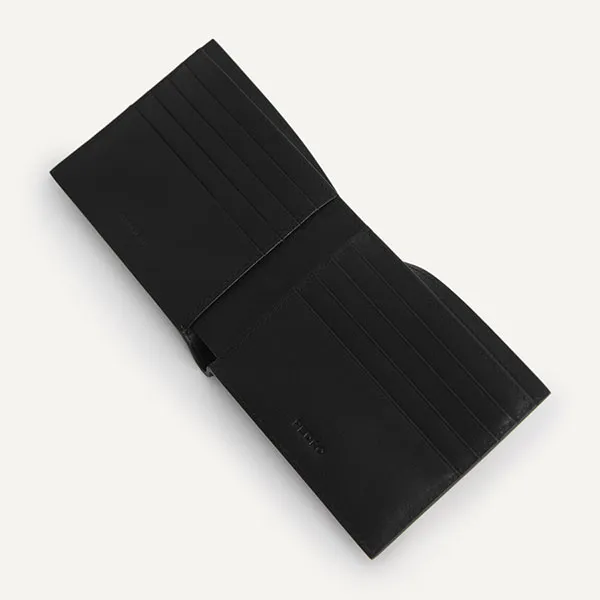 Ví Nam Pedro Textured Leather Bi-Fold Wallet PM4-15940210 Màu Đen