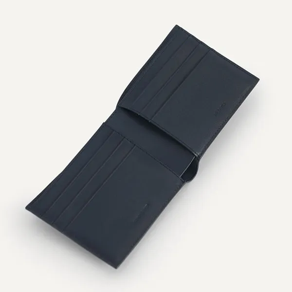 Ví Nam Pedro Leather Bi-Fold Wallet with Insert PM4-15940211 Màu Xanh Navy