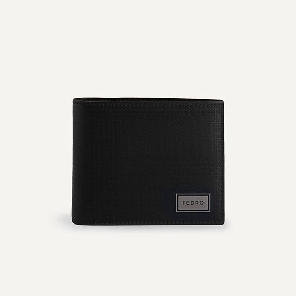 Ví Nam Pedro Leather Bi-Fold Wallet With Flip PM4-15940212 Màu Đen - 1