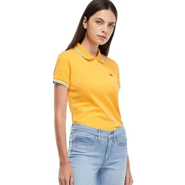 Áo Polo Levi's Slim Polo Amber 52599-0054 Màu Vàng - Thời trang - Vua Hàng Hiệu