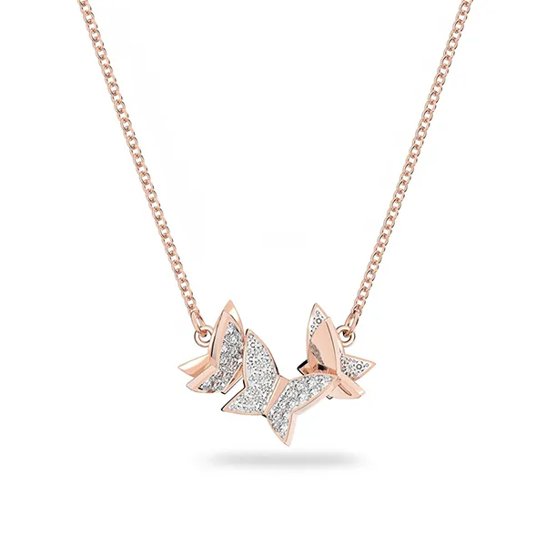 Dây Chuyền Swarovski Collana Donna Lilia Woman 5636422 Màu Vàng Hồng - Trang sức - Vua Hàng Hiệu
