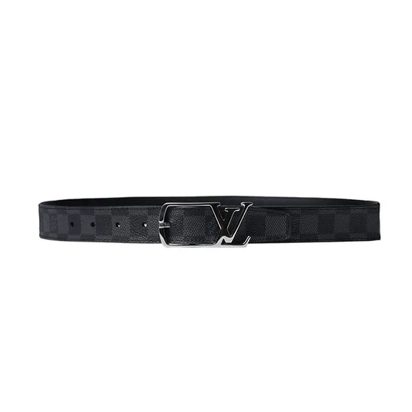 Thắt Lưng Nam Louis Vuitton LV Neogram 30mm Màu Đen