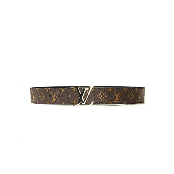 Thắt Lưng Nam Louis Vuitton LV 40mm Reversible Belt Màu Nâu Size 90