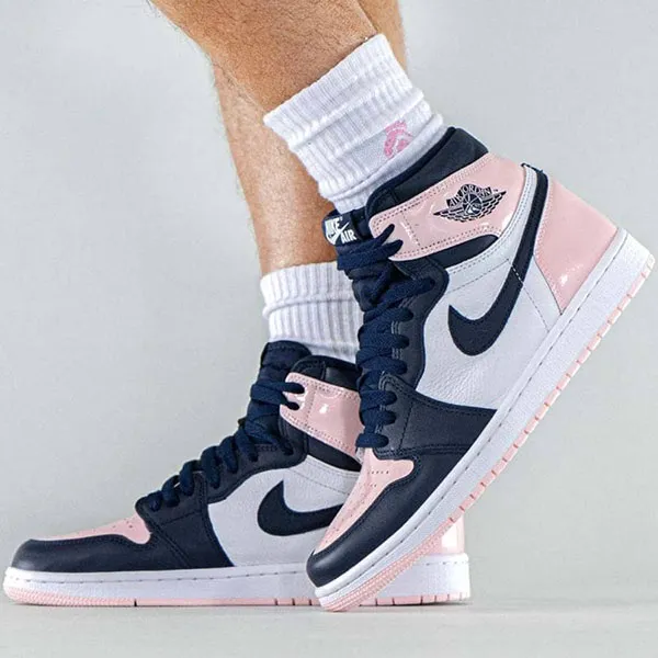 Giày Nike Air Jordan 1 Retro High OG Bubble Gum Atmosphere Phối Màu Size 36.5 - Giày - Vua Hàng Hiệu