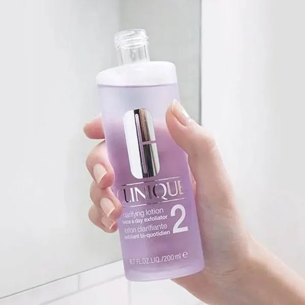 Nước Thanh Tẩy Clinique Clarifying Lotion Twice A Day Exfoliator Số 2 Cho Da Hỗn Hợp Thiên Khô 200ml - Mỹ phẩm - Vua Hàng Hiệu