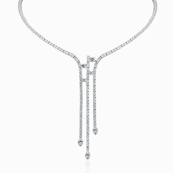 Dây Chuyền CZ Lộc Phúc Fine Jewelry VFH0939ANWWG.06 Vàng Trắng