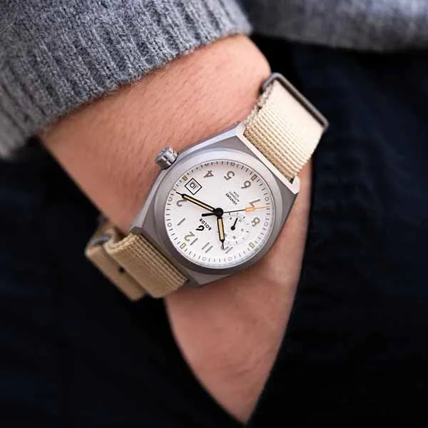 Đồng Hồ Nam Boldr Venture Wayfarer-Khaki Màu Be Trắng - Đồng hồ - Vua Hàng Hiệu