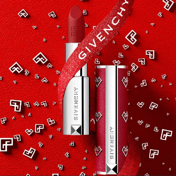Son Givenchy Le Rouge Deep Velvet Màu 37 Rouge Graine Đỏ Thuần