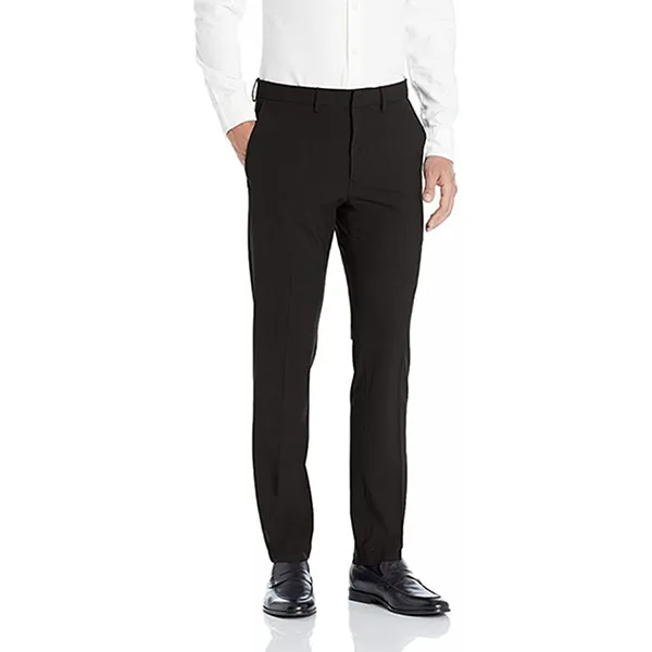 Quần Tây Kenneth Cole Reaction 4-Way Stretch Solid Gab Slim Fit Dress Pant Màu Đen - Thời trang - Vua Hàng Hiệu