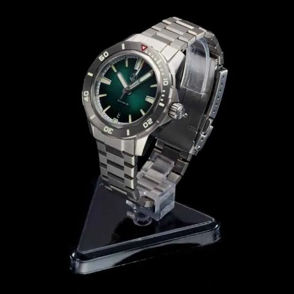 Đồng Hồ Nam Zelos Swordfish 40mm Ti Màu Bạc Mặt Xanh Emerald - Đồng hồ - Vua Hàng Hiệu