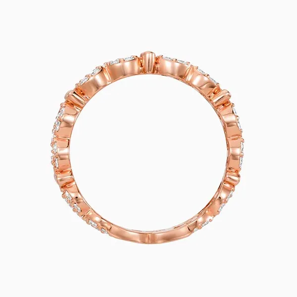 Nhẫn Lộc Phúc Fine Jewelry K1B.DBC0021R Vàng Hồng Đính Kim Cương - Trang sức - Vua Hàng Hiệu