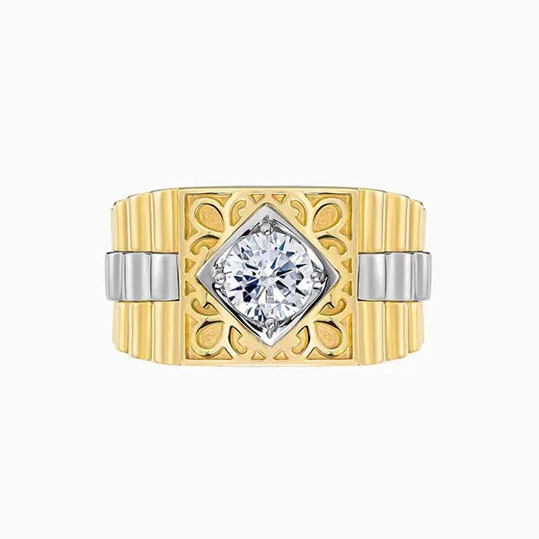 Nhẫn Lộc Phúc Fine Jewelry M1B.G1035DR Vàng Đính Kim Cương