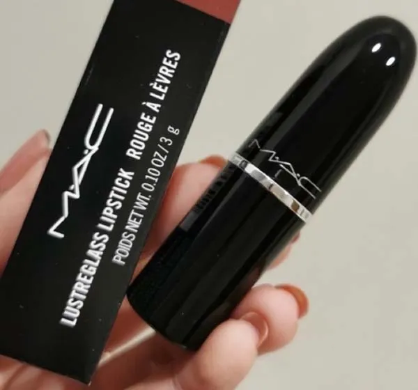 Son Mac Lustreglass Lipstick 549 PDA Màu Đỏ Đất