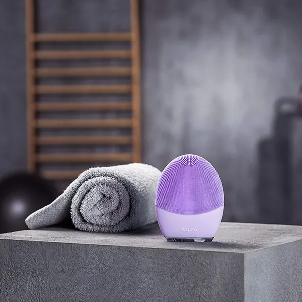 Combo Máy Rửa Mặt Foreo Luna 3 Tím + Máy Đắp Mặt Nạ Foreo UFO Màu Xanh Nhạt - Máy rửa mặt - Vua Hàng Hiệu