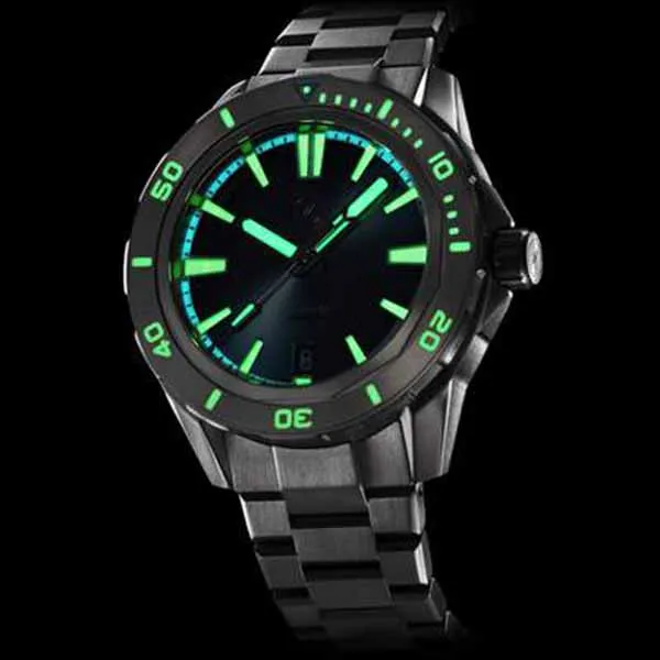 Đồng Hồ Nam Zelos Swordfish 40mm Ti Salmon Màu Bạc Phối Cam
