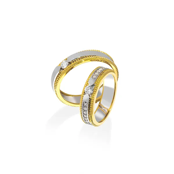 Nhẫn Cưới Jemmia Diamond Moissanite 14K NC2020100490 Vàng Trắng (Giá Chưa Bao Gồm Đá Chủ) - Trang sức - Vua Hàng Hiệu