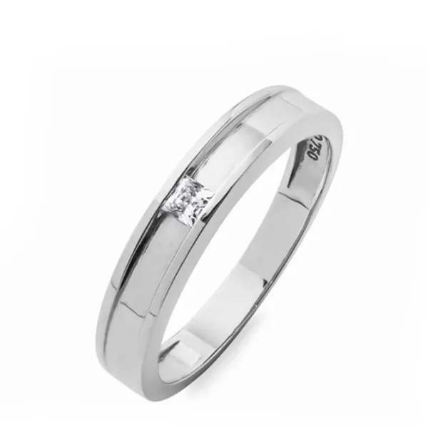Nhẫn Cưới Phú Quý WD832688 Vàng Trắng