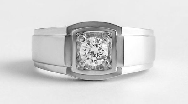 Top 6 nhẫn nam vàng trắng đẹp nhất của thương hiệu Sherlyn Diamond-10