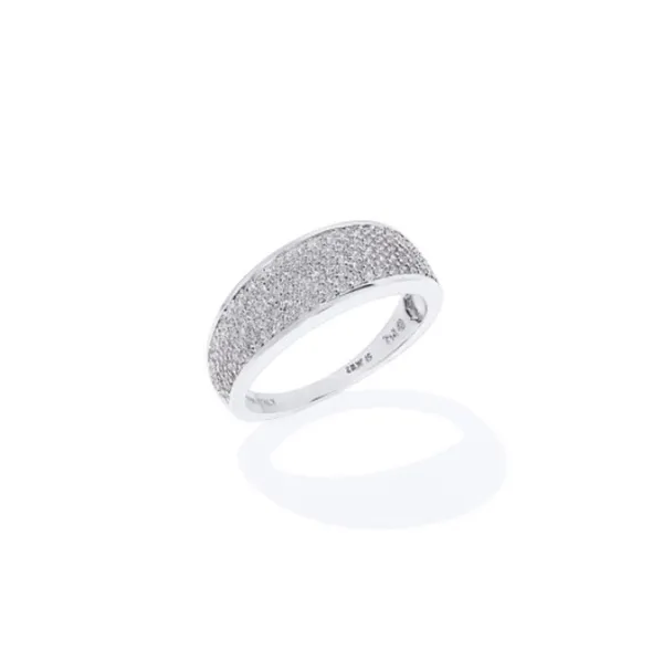 Nhẫn Nữ Phú Quý 00497758 Vàng Trắng