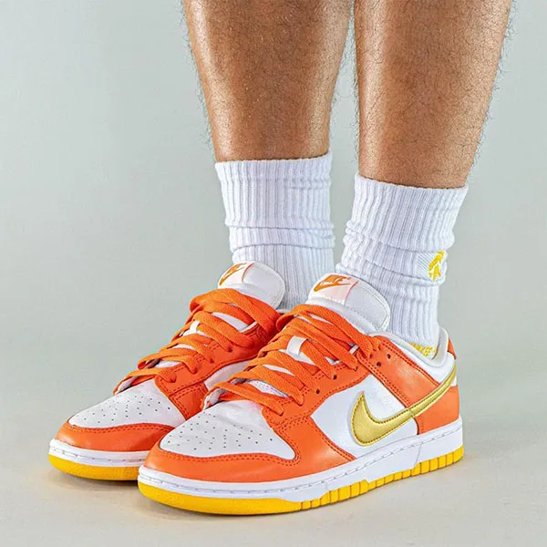 Giày Thể Thao Nike SB Dunk Low Golden Orange White Gold Shoes Phối Màu - Giày - Vua Hàng Hiệu