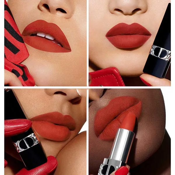Set Son Dior Rouge Dior Duo Collection Set Màu 999 & 840 - Son Môi - Vua Hàng Hiệu
