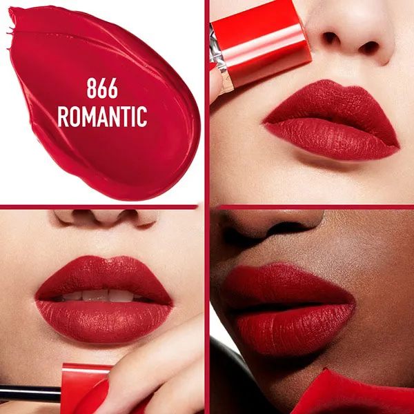 Son Kem Dior 866 Romantic - Ultra Care Liquid Màu Đỏ Cherry - Son Môi - Vua Hàng Hiệu