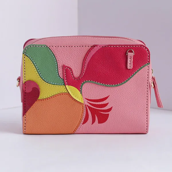 Túi Đeo Chéo Ponagar ANA H138-PK Dove 2 Phối Màu - Túi xách - Vua Hàng Hiệu