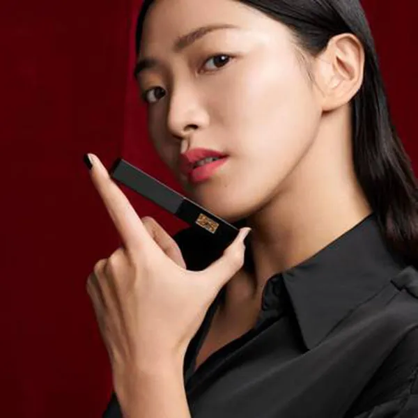 Son Yves Saint Laurent YSL The Slim Velvet Radical 303 Rose Incitement Màu Hồng Đào